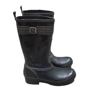 Sperry Women Tall Walker Atlantic Saltwater  rain boots shoes sz 7M